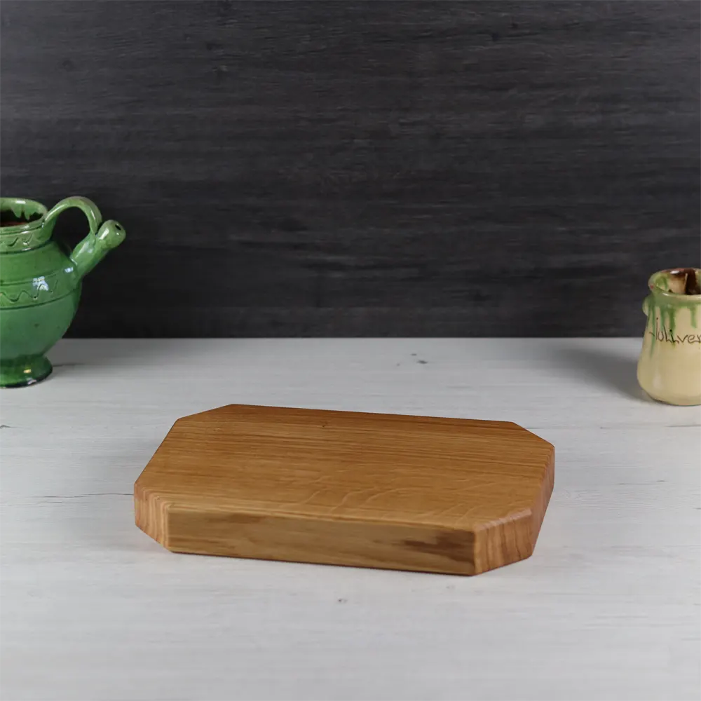 Tabla de cortar maciza de roble
